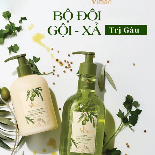 GIA CÔNG DẦU GỘI TRỊ GÀU VỚI CÔNG THỨC ĐỘC QUYỀN TỪ VIMAC