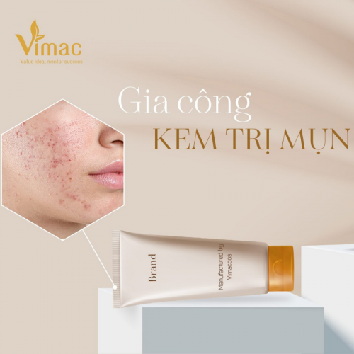 Gia công kem trị mụn Beetox H độc quyền tại nhà máy sản xuất mỹ phẩm Vimac