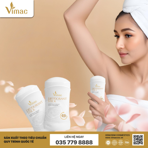 Complete Deodorant Roll-On Manufacturing Outsourcing at Vimaccos