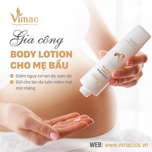 GIA CÔNG KEM DƯỠNG DA MẸ BẦU TẠI VIMACCOS - GIẢI PHÁP AN TOÀN VÀ HIỆU QUẢ 