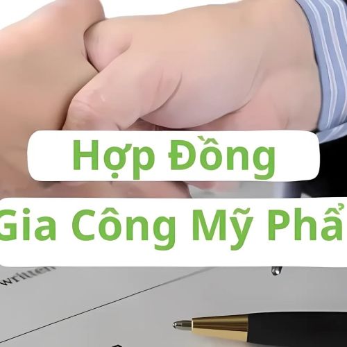 Mẫu hợp đồng gia công mỹ phẩm: Điều cần biết và các yếu tố quan trọng