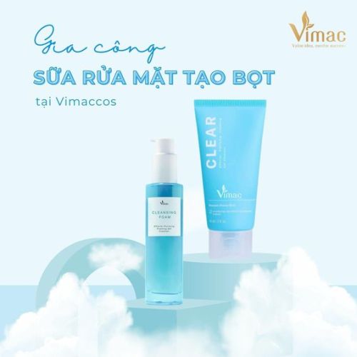 CONTRACT MANUFACTURING OF EXCLUSIVE FOAMING FACE WASHES AT VIMAC