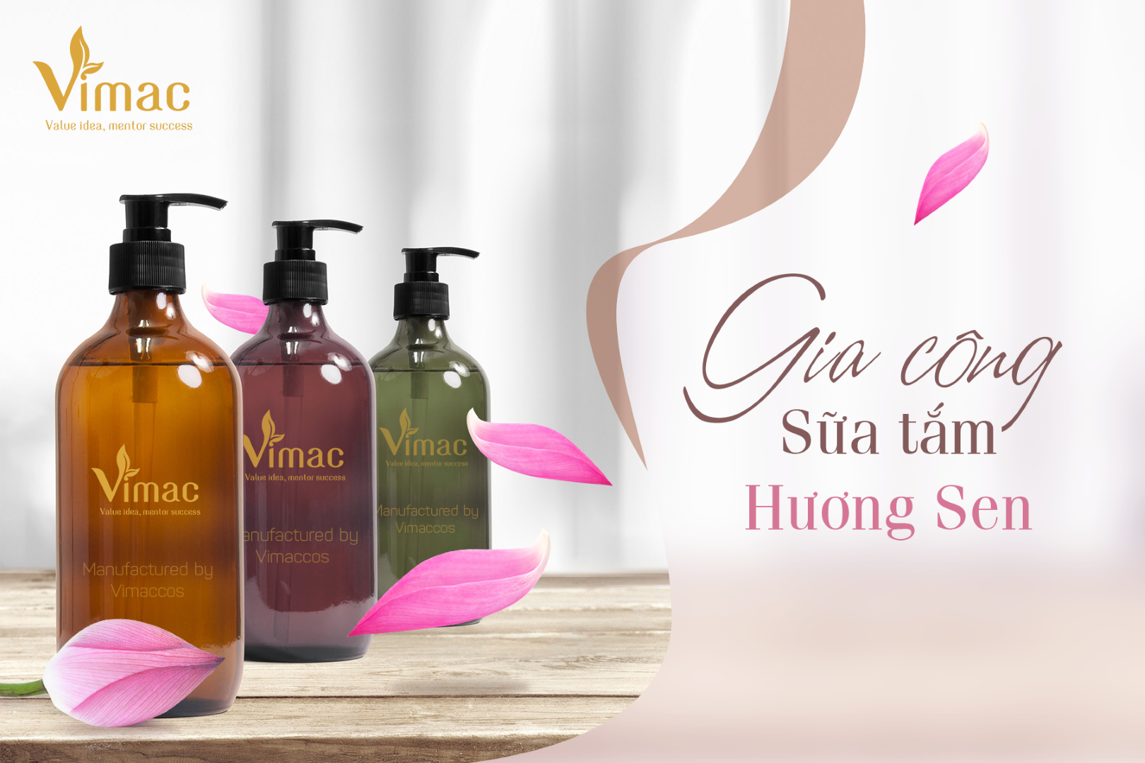 Công ty sản xuất sữa tắm hương sen