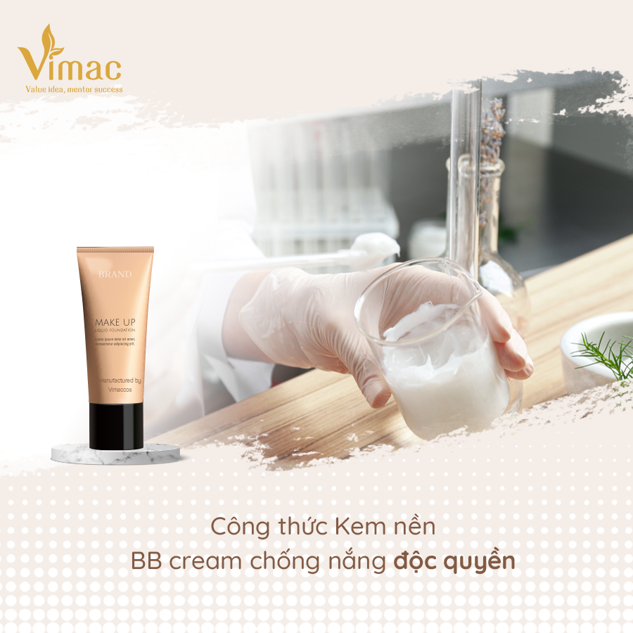 Gia công BB cream chống nắng 1