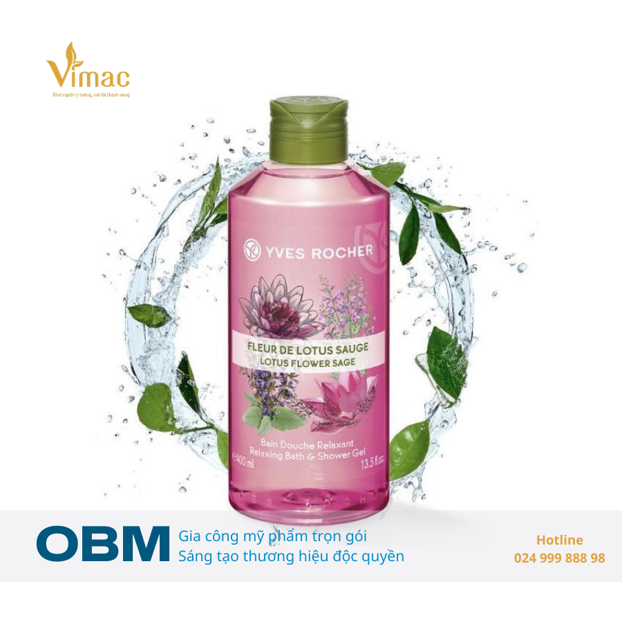 Sữa tắm hương sen