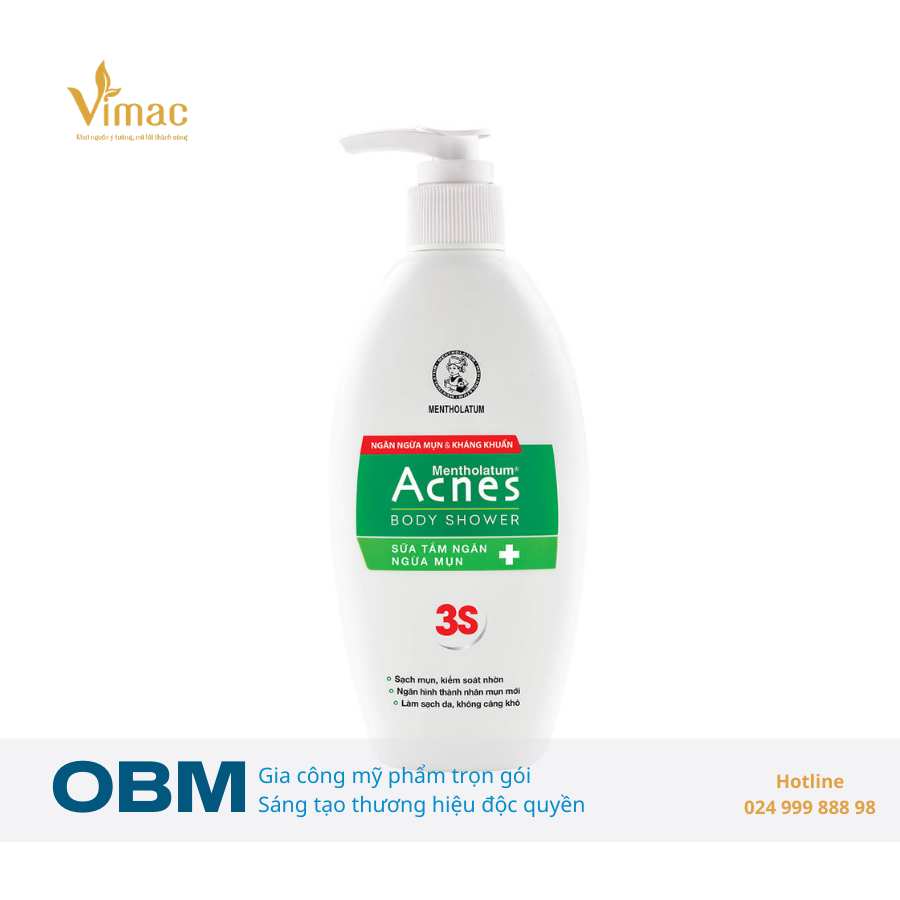 Sữa tắm trị mụn lưng 5
