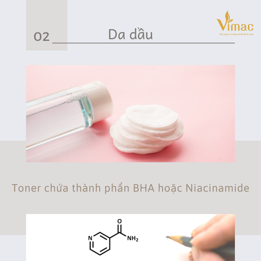 Toner cho da dầu
