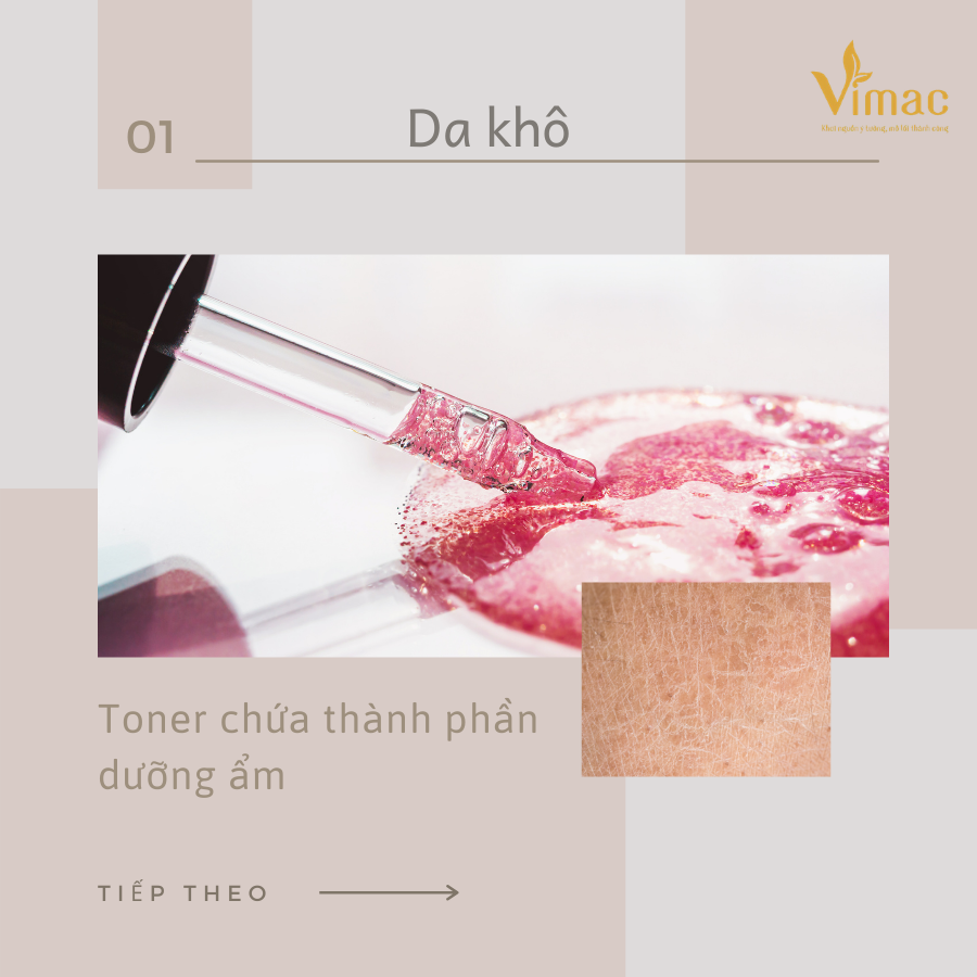 Toner cho da khô