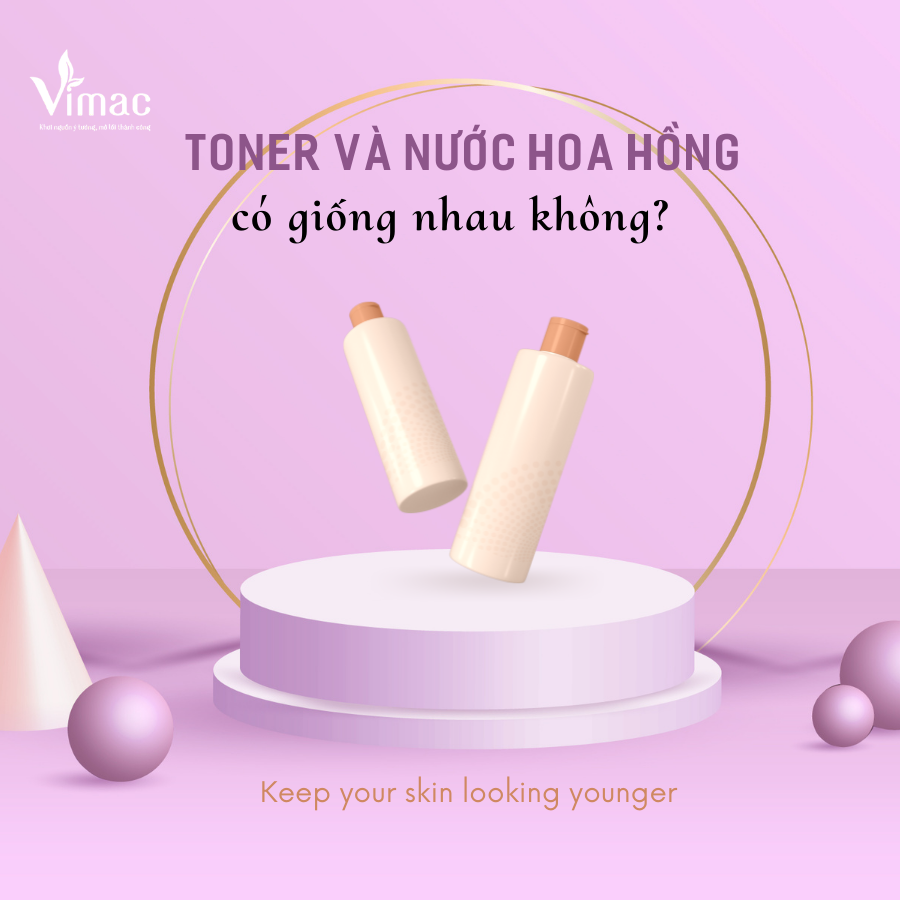 Toner và nước hoa hồng có giống nhau không
