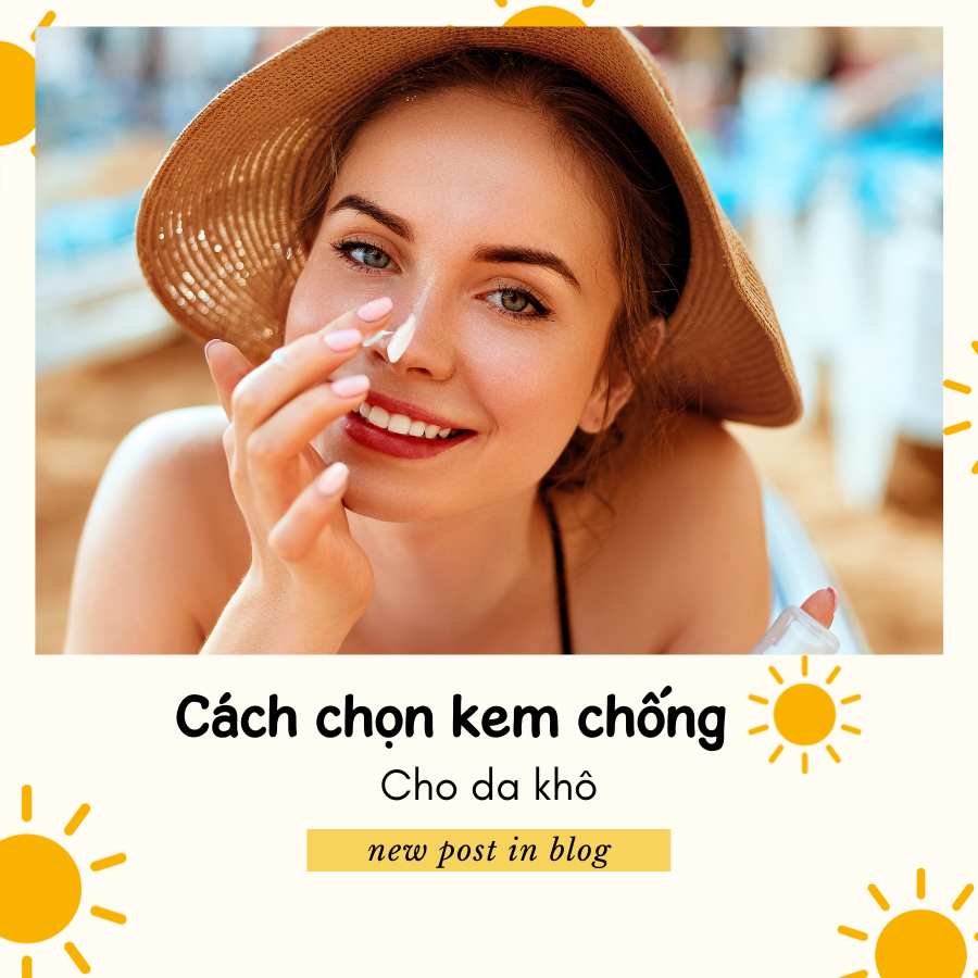 kem chống nắng cho da khô