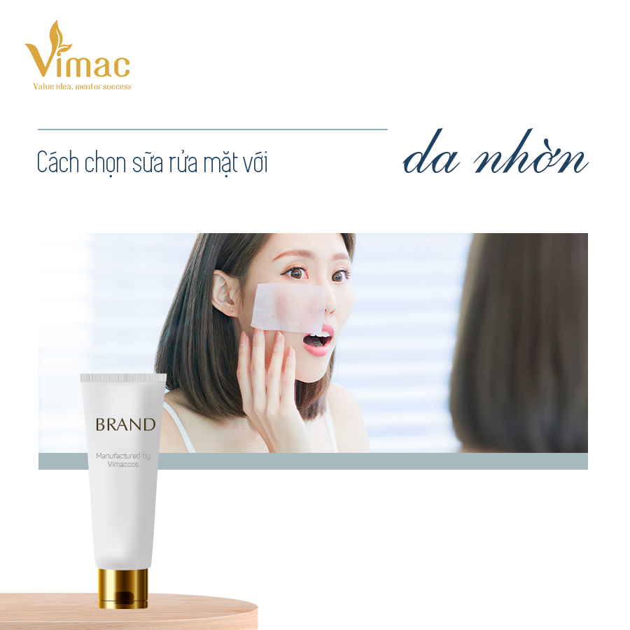 sữa rửa mặt dành cho da dầu