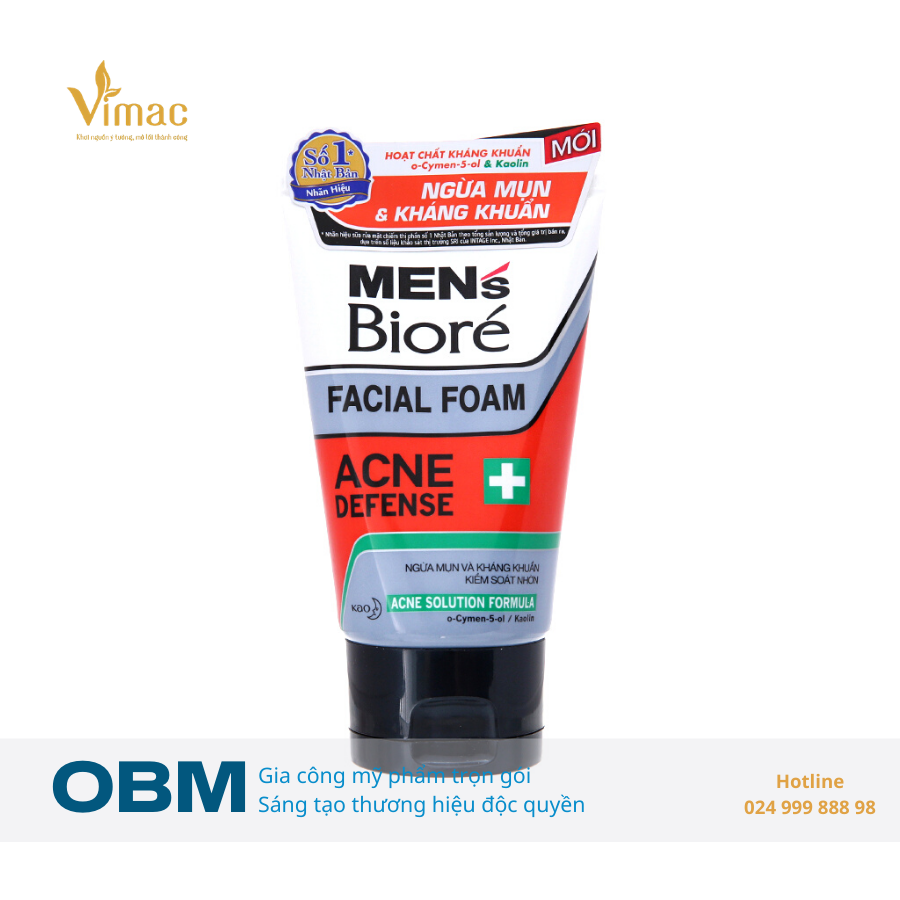 sữa rửa mặt trị mụn cho nam 6